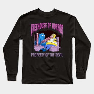 Treehouse of horror hell Long Sleeve T-Shirt